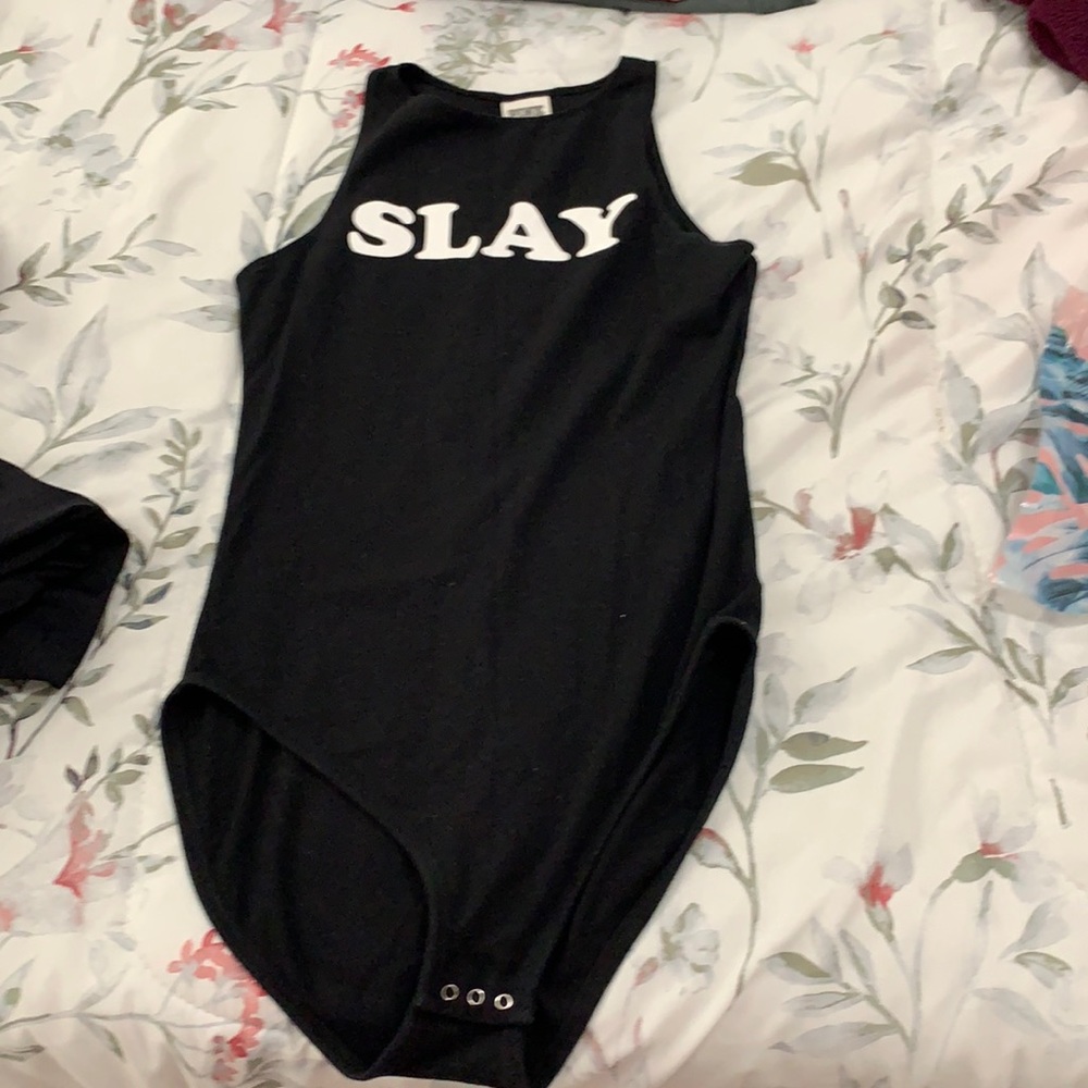 Black bodysuit